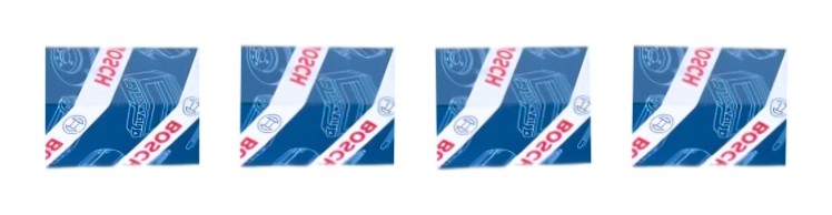 Satz 4 Stück Einspritzdüsen Bosch benzínový vstřik bezposredni OE