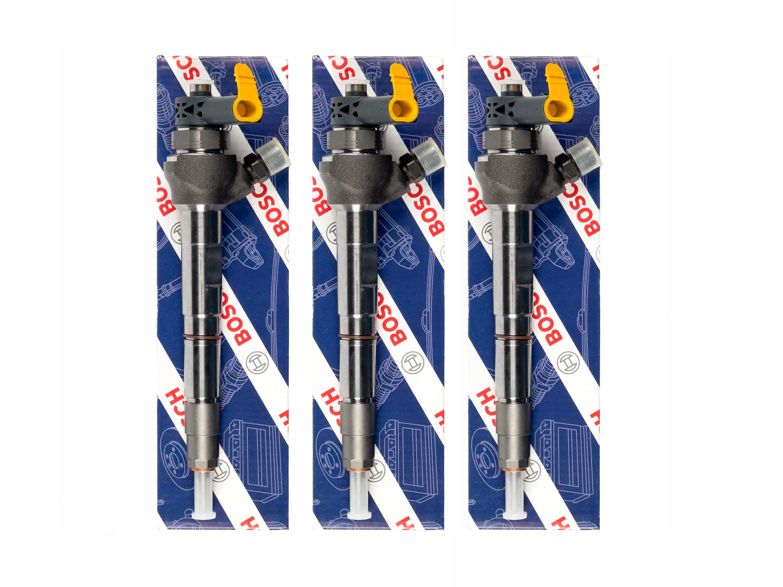 Satz 4 Stück Einspritzdüsen Bosch 0445110553 — Audi Q5 2.0 TDI