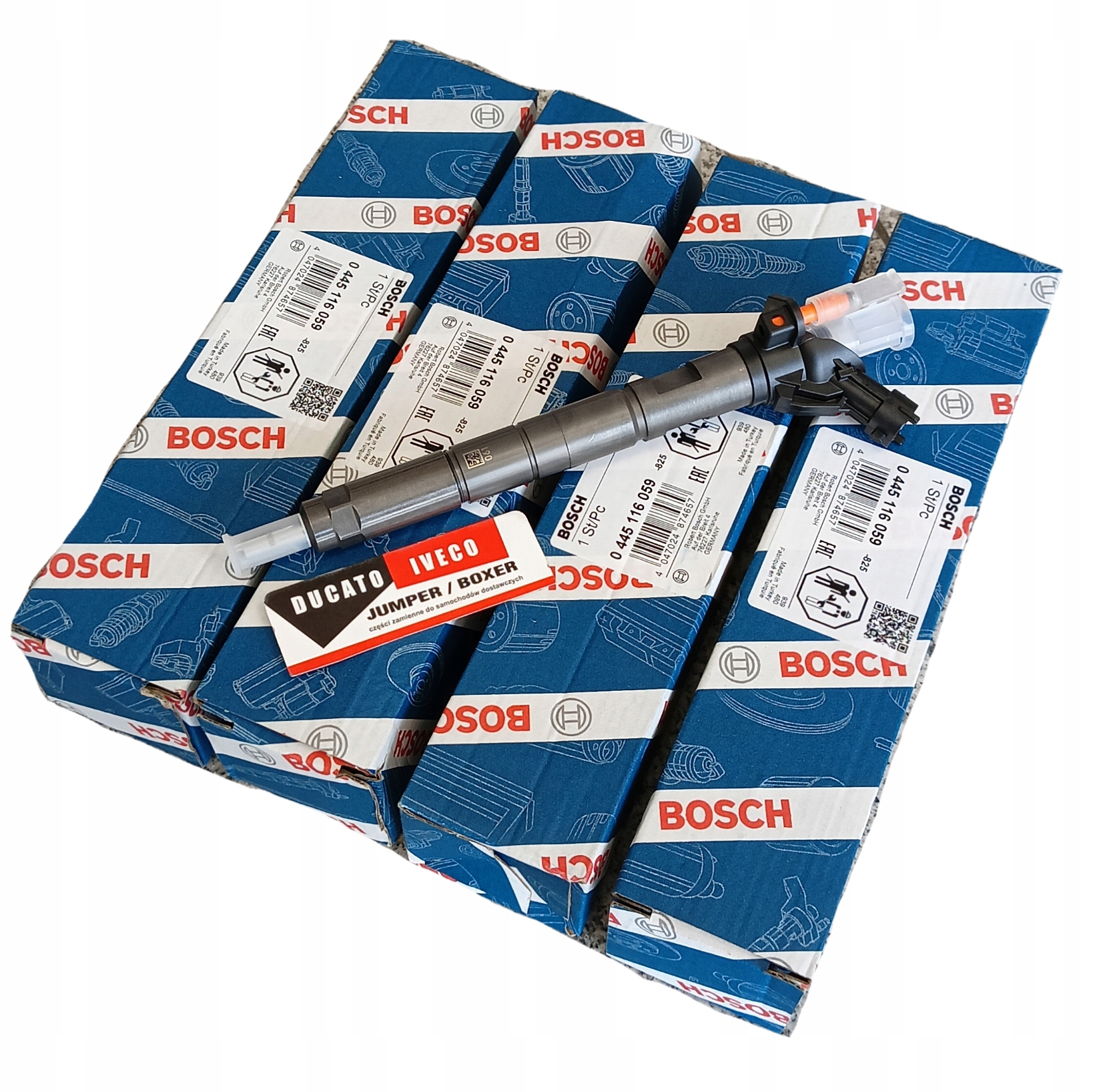Satz 4 Stück Einspritzdüsen 5801540211 — Peugeot