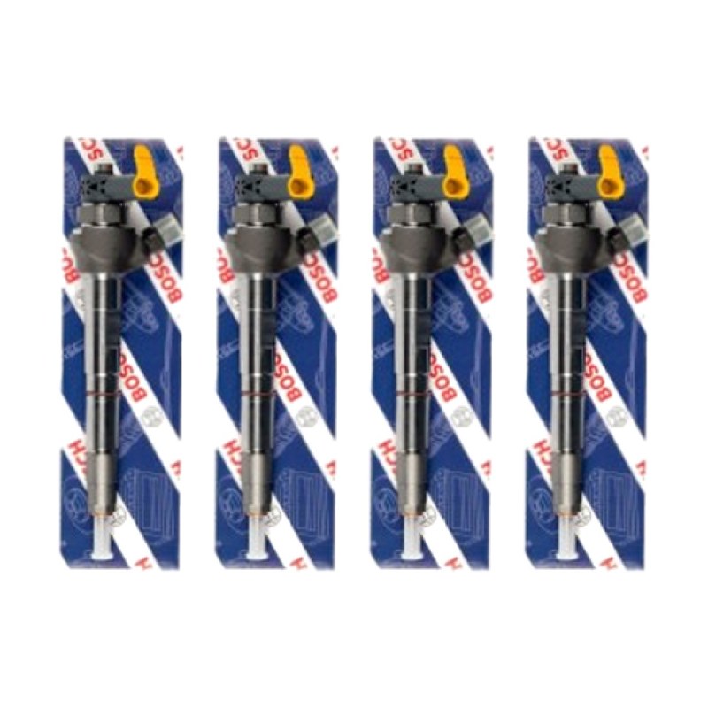 Satz 4 Stück Einspritzdüsen Bosch 04L130277C — Seat 2.0 TDI