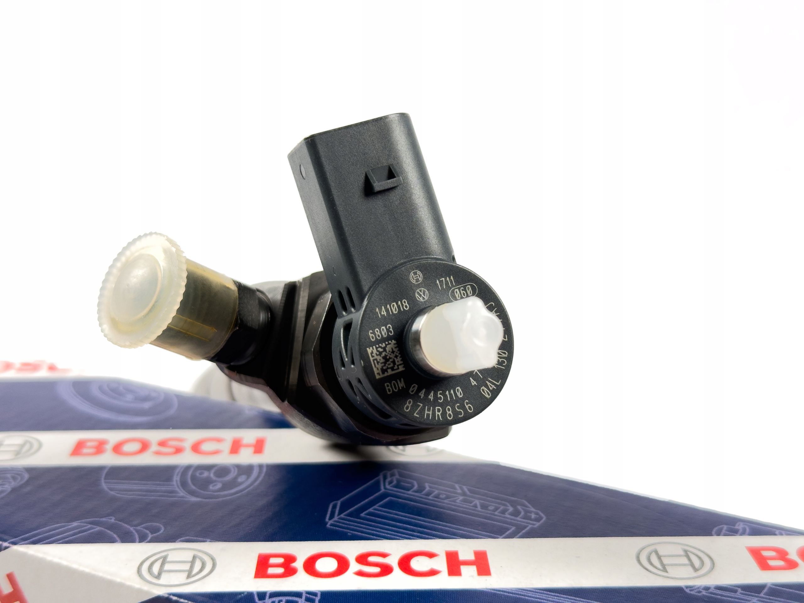 Sada 4 ks vstřikovačů Bosch 0445110476 — Volkswagen Golf 1.6 TDI, Auf Lager, inklusive Steuer — foto 2 z 7
