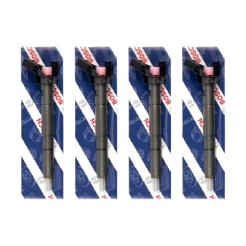 Satz 4 Stück Einspritzdüsen Bosch 0445116030 — Seat 2.0 TDI