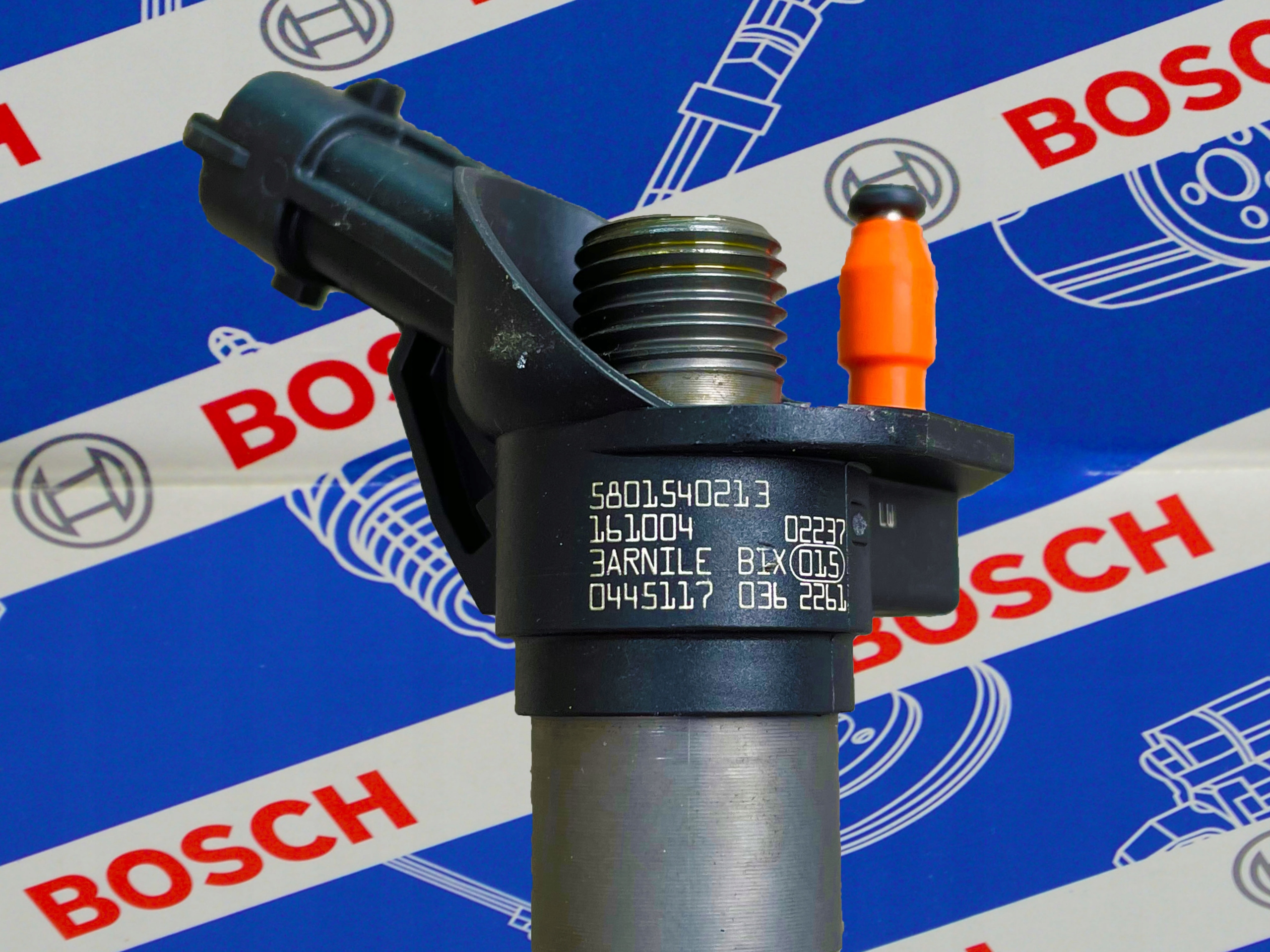 Sada 4 ks vstřikovačů Bosch 5801540213 — Iveco 3.0, Auf Lager, inklusive Steuer — foto 9 z 9