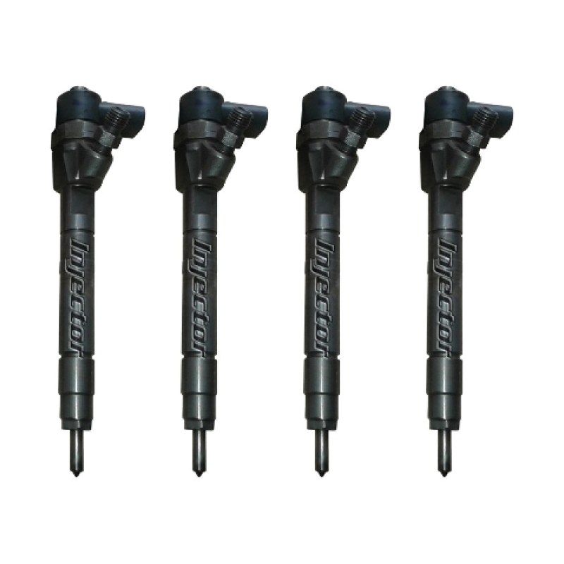 Mercedes E 220 CDI 100 KW 136 HP Satz 4 Stück gebrauchte Einspritzdüsen BOSCH A6110700987, 6110701787