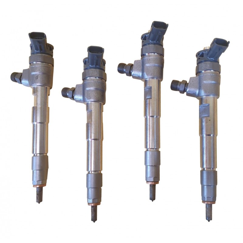 Renault Kadjar 1.5 dCi 85 KW 115 HP Satz 4 Stück gebrauchte Einspritzdüsen BOSCH 8201636333, 0445876882
