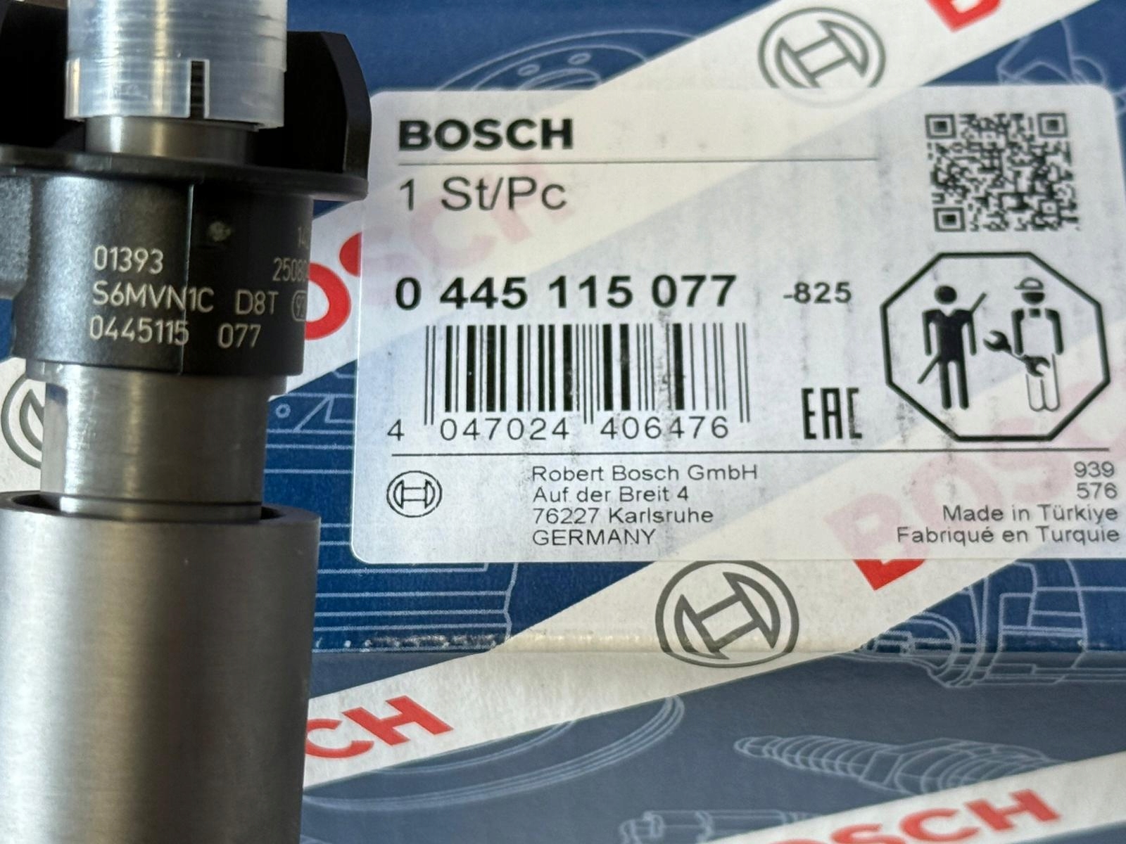 BMW X6 3.0 D 306d3 M57n2 30 6d 5 235-286 Hp sada 4 ks vstřikovačů Bosch 0445115077, Auf Lager, inklusive Steuer — foto 8 z 9