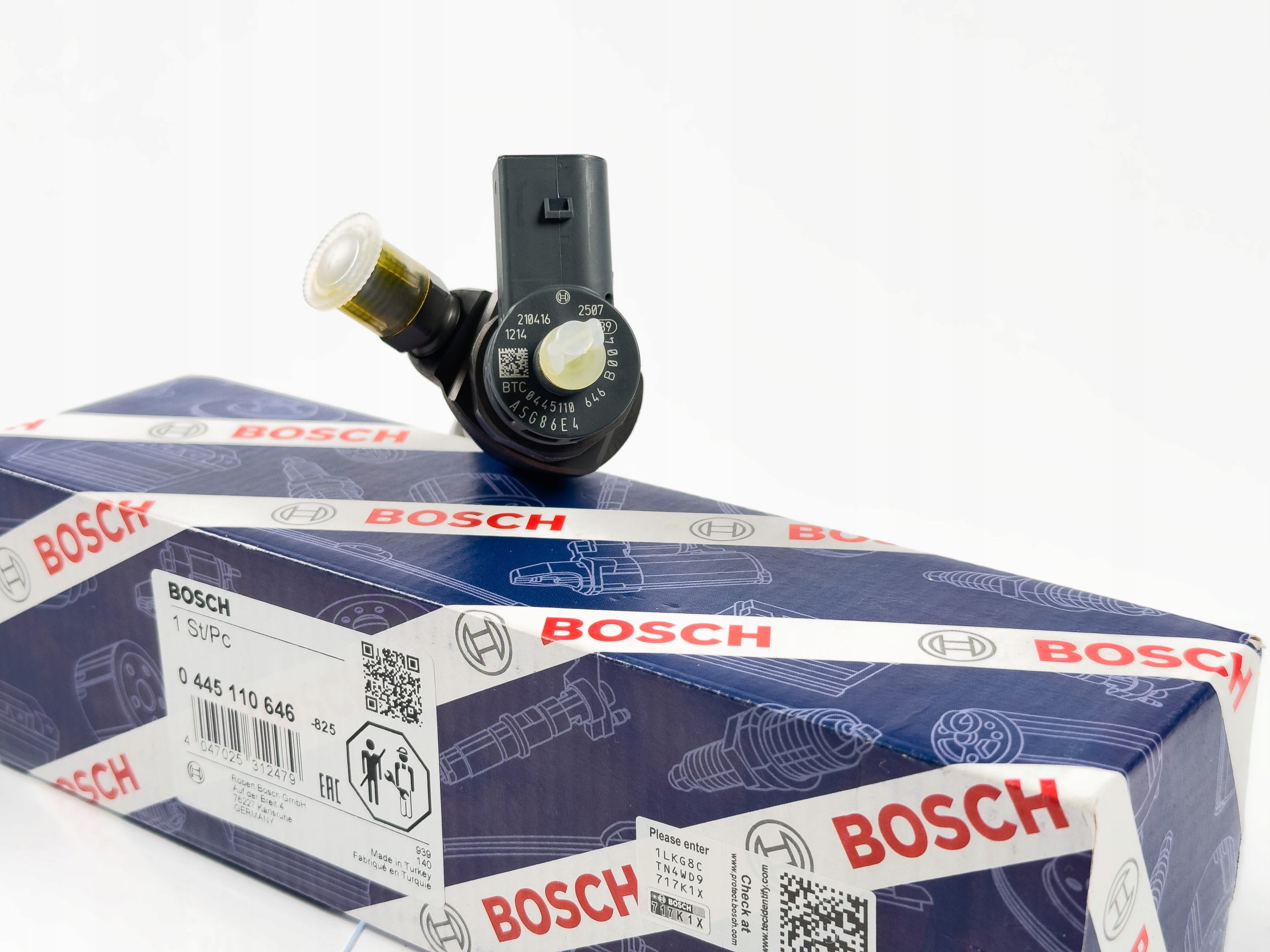 Seat Altea 2.0 d CFHC CFJA 140-170 hp sada 4 ks vstřikovačů Bosch 0445110368, Auf Lager, inklusive Steuer — foto 5 z 8